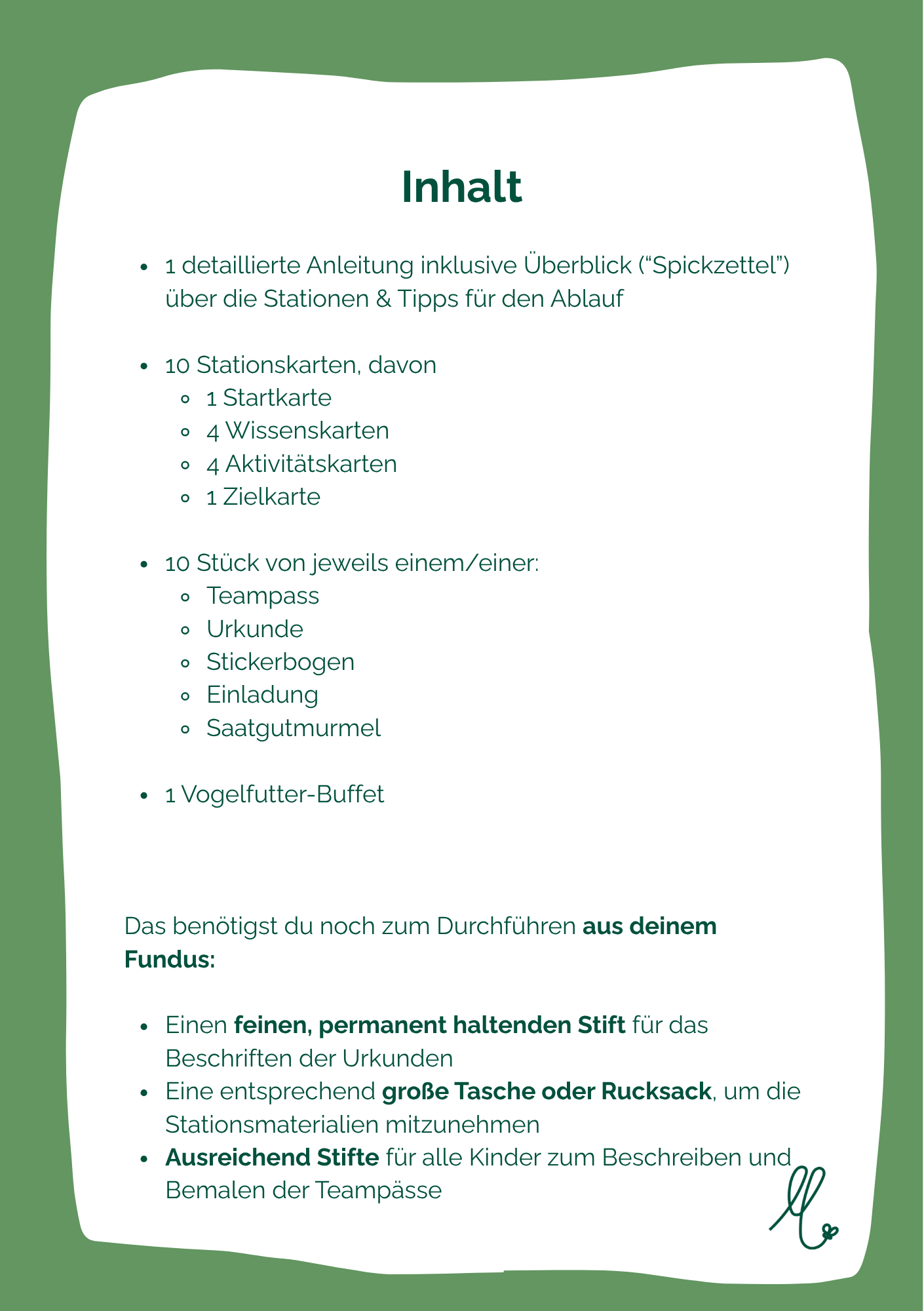 Das Schnitzeljagd-Paket für den Sommer!