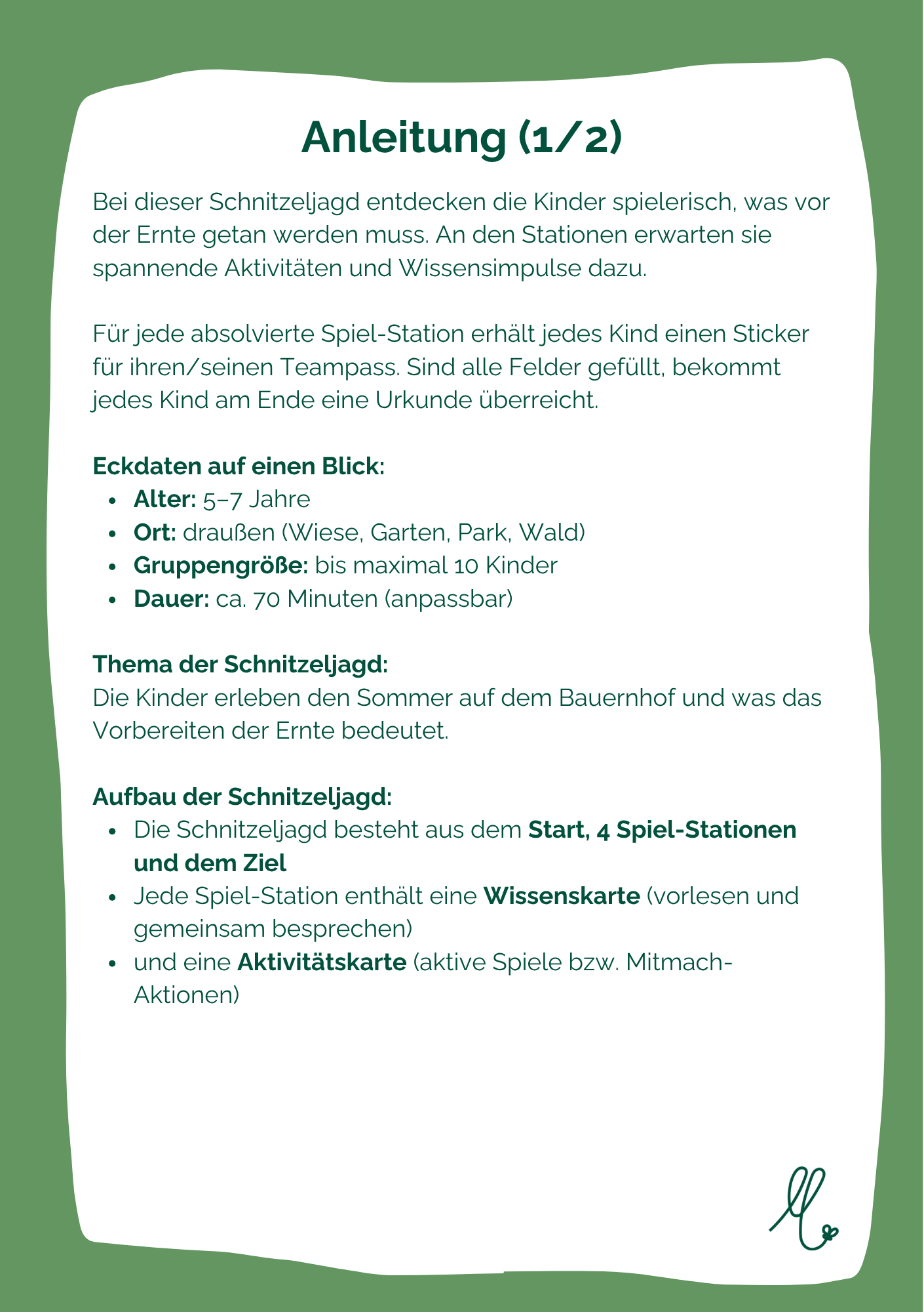 Das Schnitzeljagd-Paket für den Sommer!